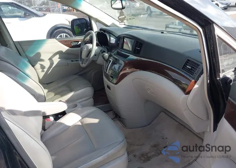 2013 Nissan Quest Sl z USA, uszkodzony, nr VIN JN8AE2KP7D9069284